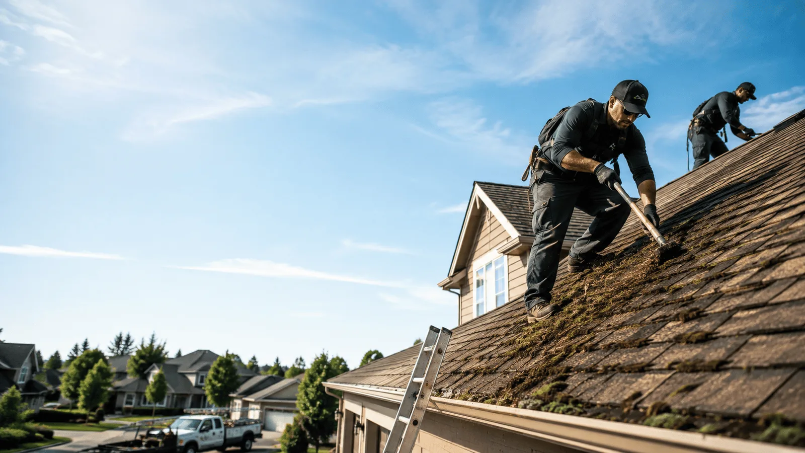 Roof Moss Removal in Washington, LA near me